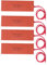 Tappetino Riscaldante in Silicone, 4 Pezzi Tappetino Riscaldante Flessibile 12V 20W Riscaldatore per Secchio a Tamburo, Riscaldatore a Secchio 120-150 ℃ per Serbatoio Strumento Valvola Tubo, 50x150mm