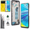 RongZy para Xiaomi Poco X4 Pro 5G 2201116PG LCD+Pantalla Táctil Digitalizador Asamblea Reemplazo +Reparación Herramientas(Negro con Marco)
