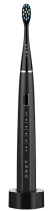 AENO Schallzahnbürste DB2S Smart 4+8 Modis/3 Aufsteckbürste schwarz