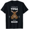 Niedlicher Elch Ich liebe Yoga und meinen Elchliebhaber T-Shirt