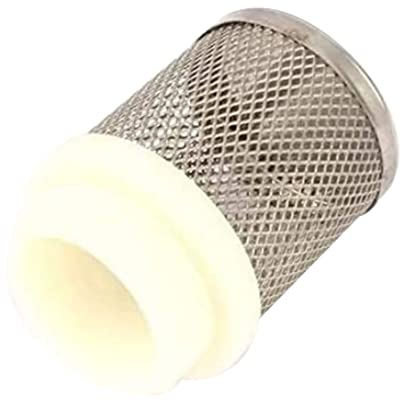 Filtro del tubo del giardino, filtro per irrigazione in acciaio inossidabile da 1 pollice, pompa per acqua di irrigazione Proteggi schermo del tubo, filtro a rete pulita per l'acqua per irrigazione d