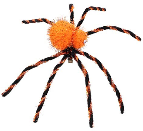 COLLBATH Pince À Cheveux Araignée Pour Halloween Coiffure De Fête Pour Filles Bandeaux Larges Et Lisses Pour Femmes