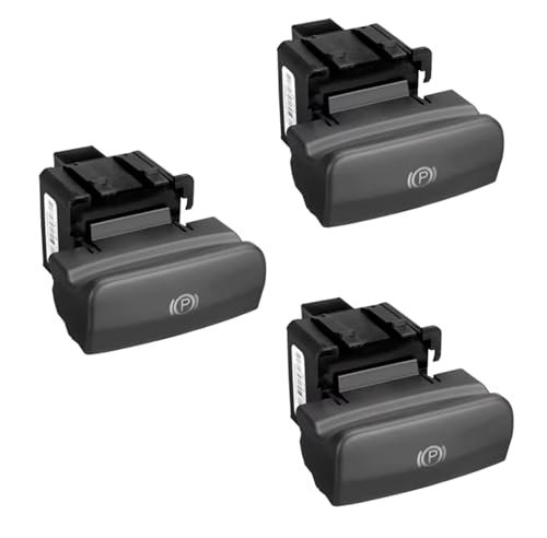 Frein De Stationnement Interrupteur De Commande De Frein À Main Électrique De Voiture 3X Interrupteur De Stationnement Pour Peugeot Pour 3008/5008 470706 Actionneur Frein À Main