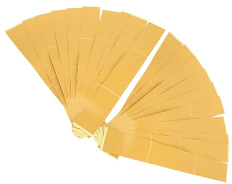 ANKROYU Zero Clearance Tape Double Sided Miter Saw Tape PVC Self Adhesive Strips for Precise Wood Cutting Woodworking Tool Accessories 20pcs 2x14in