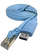 Wvxilyr 1,8M Cavo Console USB a RJ45 da, Cavo Seriale, USB to RJ45 Console Cable, Compatibile per Router, Switch, e Altri Dispositivi di Rete, per Ingegneri di Rete e Professionisti IT
