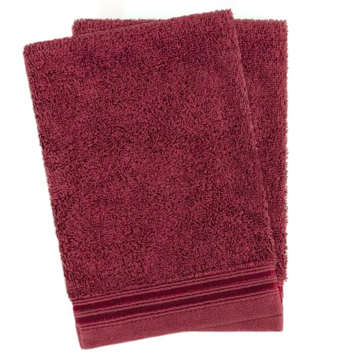 Hammetex Waschlappen 2er Set 15x22 cm, Waschhandschuh, 100% Baumwolle | OEKO-TEX zertifiziert, weich & strapazierfähig, Frottee, für Badezimmer, Gesicht & Körper, ideal für Baby & Familie