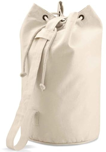 COOZO Unisex Large Capacity Canvas Duffle - Natural - One Size