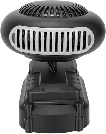 KELFEEAO Chauffage de bureau, chauffage USB portable avec 2 réglages de température, deux ports USB, faible bruit, 36 dB, chauffage personnel pour bureau, voiture, dégivrage,