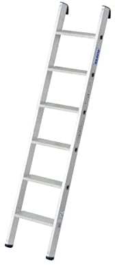 Stufen-AnlegeLeiter, (Alu), Arbeitshöhe 3,15 m,Leiternlänge 1,7 m, Stufenanzahl 6, Gewicht 3,2 kg