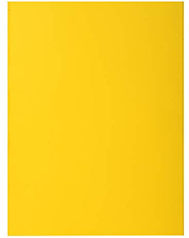 Exacompta - Réf. 217111E - Paquet de 10 chemises rigides ROCK''S 210 g/m2 aux couleurs vives - chemises certifiées PEFC - dimensions 24 x 32 cm pour format A4 - couleur jaune citron