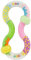 Bieco Ringrassel baby mit beweglichen Elementen | Beissring | Rasselring Baby Ringrassel Greifling Rassel Ring Rassel Motorikspielzeug | Sensorik Spielzeug für Babys