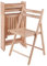 Winsome Wood Klappstühle, natürliches Finish, Set 4