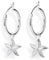 Heartbreaker Ohrring Einhänger für Creolen aus der Kollektion Style & Go in Echtsilber/Seestern Einhänger für Creolen / 925 Sterling Silber nickelfrei/LD MR 40