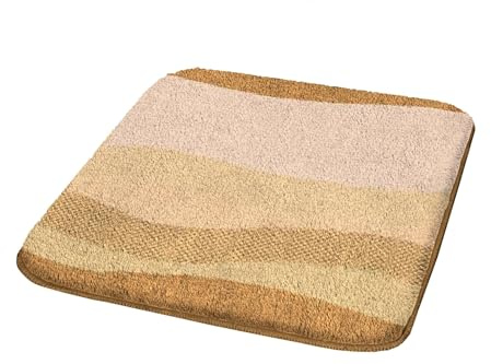 Kleine Wolke 5510215427 Miami Badteppich Polyacryl beige, beige, 50 x 60 cm, 5510215433
