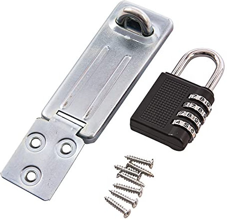 Amtech T2325 Combination Padlock and hasp