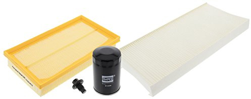 Mapco 68841 Filtersatz Luftfilter Ölfilter Innenraumfilter Ölablaßschraube | Kompatibel mit: FORD FOCUS I, FOCUS I Stufenheck, FOCUS I Turnier, TOURNEO CONNECT, TRANSIT CONNECT