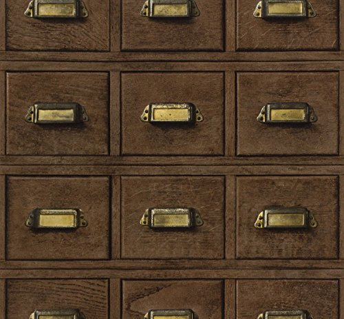 Rasch Tapeten VliesTapete Kollektion Crispy Paper, braun, 524024