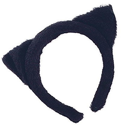 Bristol Novelty DS044 Katzenohren, Schwarz, Damen, Einheitsgröße