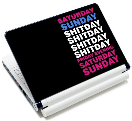 Sidorenko Notebook Skin Aufkleber Folie Sticker für 10-10,2 Zoll / 13-13,3 Zoll / 14-14,2 Zoll / 15-15,6 Zoll / 17-17,3 Zoll Laptop Netbook