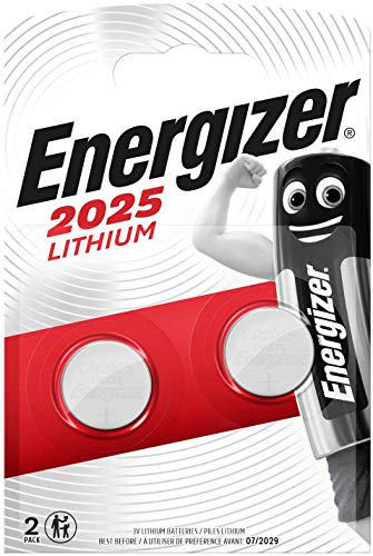 Energizer Lithium CR2025 Knopfzelle, 2 Stück