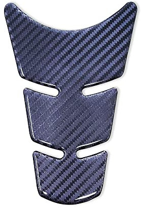 Paraserbatoio Tank Pad Adesivo 3D per Moto Slim Short Carbon Hi-Lux, 11.5 x 16.5 cm