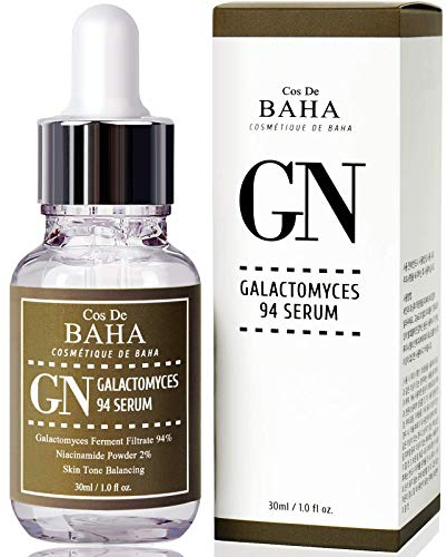 Cos De BAHA Korean Skin Care Galactomyces 94% Treatment Essence Serum 30ml w 2% Niacinamide