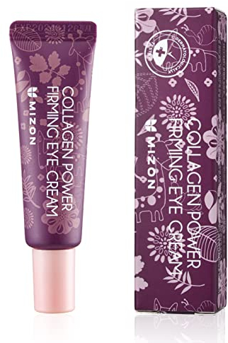 [MIZON] COLLAGEN POWER FIRMING EYE CREAM (10ml) Koreanische Hautpflege – Intensive Augencreme mit marinem Kollagen & Arganöl – Feuchtigkeit, Elastizität und Reparatur für empfindliche Haut