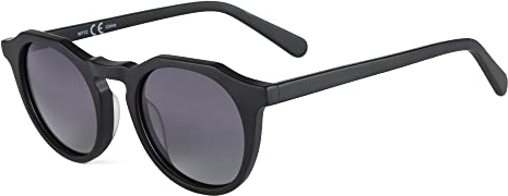 ZENOTTIC Gafas de Sol Polarizadas Retro Redondas para Hombre y Mujere con Protección UV400