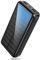 SOXONO Cargador Portátil Banco de Energía Solar 30000mAh con 2 Salidas USB 5V 2.1A Batería Externa compacta para teléfono móvil, Tableta, Camping al Aire Libre, Vacaciones