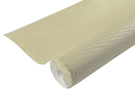 PRONAPPE - Réf. R802024I - Nappe jetable en papier gaufré - Rouleau de 20 M de long et 1,18 M de large - Gaufrage unique, esthétique et profond - Fabriqué en France - Couleur ivoire