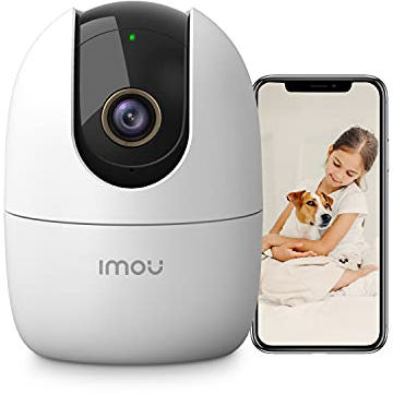 Imou 2.5K Überwachungskamera Innen Schwenkbar, WLAN Kamera Überwachung Innen 360 Grad für Hausstier,Babyphone, mit KI-Personenerkennung,Nachtsicht,Alexa