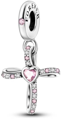 Parmuz 925 Sterling Silber Charm für Armband Halskette für Frauen baumeln Liebe Herz Kleeblatt Paar Reise Charm Perlen Anhänger DIY Schmuck Geschenk