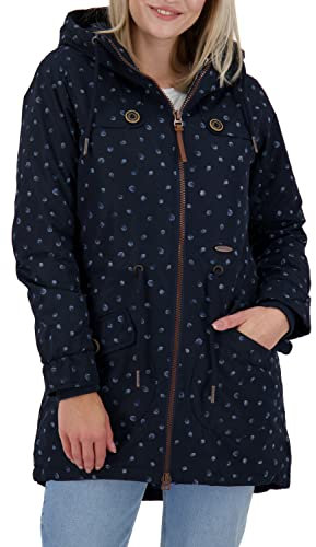 alife & kickin and Kickin Damen CharlotteAK B Coat Damenjacke Wintermantel warm gefüttert XS-XXL, Marine