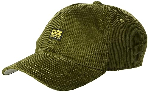 G-Star RAW Herren Avernus Original Denim Baseball Cap, Grün (Dark Olive D22315-D405-C744), PC