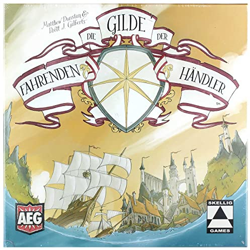 Skellig Games SKE48018 Die Gilde der Fahrenden Händler Erwachsenenspiele|Brettspiele