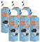 6 x 400ml Compressed Air Can Powerful Blow Duster Spray Multi Purpose Cleaner CPC Free with Strew (6pcs Pack)