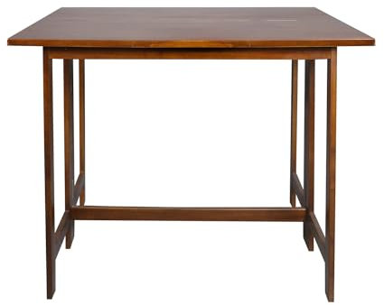 Casual Home Console pliante en bois massif pour table de salle à manger convertible