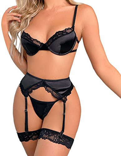 WILLBEST Dessous unterwäsche Frauen wäsche BH Dessous Strapse Set Babydoll ouvert Bustier 128 Sex Dessous Boxing Moulin Rouge unterwäsche sexy Kleider top mit