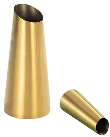 Holdes Edelstahlvase, Metallvasen für Blumen | Dekorative goldene Vase aus Edelstahl hoch | Rostfreie Heimdekoration, modern für Zuhause, Hochzeiten, Partys, Restaurants