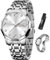 Taxau Klassische Herrenuhren - Edelstahl Wasserdicht Business Analog Quarz Arabische Ziffern Kleid Big Face Mit Datum Tag Leuchtende Reloj Para Hombre