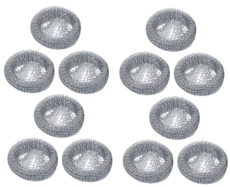 OSALADI 12pezzi Filtri Per Lavatrice Trappole Per Lanugine Accessori Per Tubo Di Scarico Facile Installazione e Durata Per Lavatrice