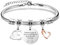 SAMORION 26 Brief Armband,Name Geschenk Inspirierende Armband,Manchmal Vergessen du,Dass Du So Großartig Bist Erinnerung Schmuck Für Frauen Geburtstagsg Armbänder für Freund Weihnachts Abschluss (E)