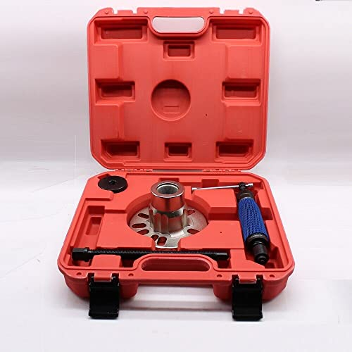 Loobiiny Hydraulik Radnaben Abzieher,Antriebswellen AusdrüCker Satz 10T,96-125mm Radnabenabzieher,Lagerabzieher FüR 4 Loch,5 Loch-Naben