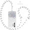 Meeter Coque pour Samsung Galaxy A52 avec Cordon, Collier Etui en Étoiles Paillettes Silicone Souple TPU Housse Protection Cover Necklace Lanière Case Compatible avec Samsung Galaxy A52