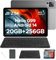 DOOGEE T35 Tablet con Teclado y Lapiz, Helio G99 Android 14 Tablet 11 Pulgadas, 20GB+256GB/2TB TF 2.5K FHD+, Dual 4G LTE+5G WIFI/8580mAh/20MP/Widevine L1/Face ID Gaming Tableta con Funda