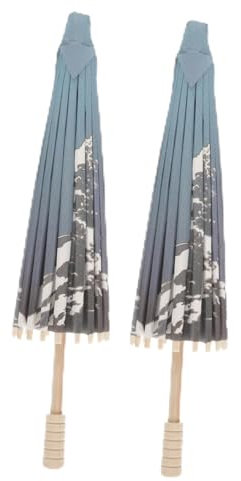 GAROZATION Retro Japanese Umbrella Decorative Paper Parasol Suitable for Costumes Furniture Decor Photo Shoots for Loved Ones