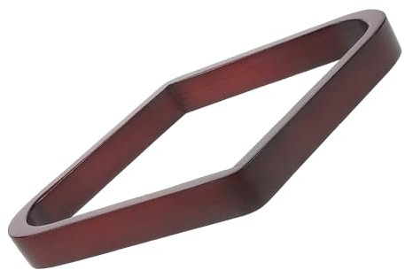 KITANDOVE Billardkugelständer Aus Holz 9-Kugel-diamanten Billardtisch-zubehör Poolballhalter Karo-Design Für Billardzimmer Oder Club