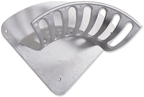 HydroSure Medium Aluminium Hose Hanger with 30m Capacity | Wall Mounted Garden Storage Bracket, Rust Resistant Hose Support System for Outdoor Organisation