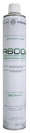 R600a Isobutane Refrigerant Gas Canister – 420g – Compatible with Fridge & Freezer Compressors