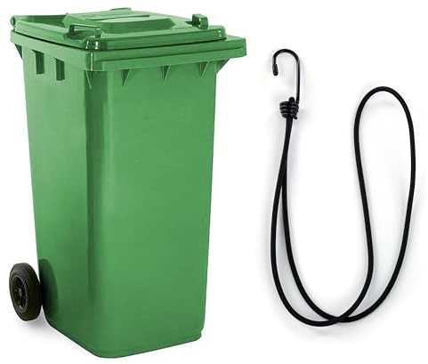 Wheelie Bin Locks for UK, Wheelie Bin Lid Straps (Pack of 1)